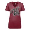 Next Level Apparel 1540 - Ladies' Ideal V-Neck Thumbnail