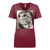 Next Level Apparel 1540 - Ladies' Ideal V-Neck Thumbnail
