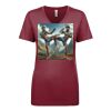 Next Level Apparel 1540 - Ladies' Ideal V-Neck Thumbnail