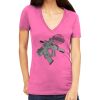 Tultex 214 - Ladies' Slim Fit Fine Jersey V-Neck Thumbnail