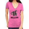Tultex 214 - Ladies' Slim Fit Fine Jersey V-Neck Thumbnail