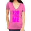 Tultex 214 - Ladies' Slim Fit Fine Jersey V-Neck Thumbnail
