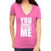 Tultex 214 - Ladies' Slim Fit Fine Jersey V-Neck Thumbnail