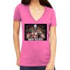 Tultex 214 - Ladies' Slim Fit Fine Jersey V-Neck Thumbnail