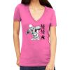 Tultex 214 - Ladies' Slim Fit Fine Jersey V-Neck Thumbnail