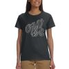 Gildan 100% Cotton Ladies T-Shirt Thumbnail
