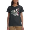 Gildan 100% Cotton Ladies T-Shirt Thumbnail