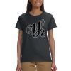 Gildan 100% Cotton Ladies T-Shirt Thumbnail