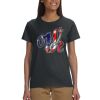 Gildan 100% Cotton Ladies T-Shirt Thumbnail