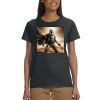 Gildan 100% Cotton Ladies T-Shirt Thumbnail