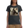 Gildan 100% Cotton Ladies T-Shirt Thumbnail