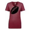 Next Level Apparel 1540 - Ladies' Ideal V-Neck Thumbnail