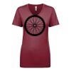 Next Level Apparel 1540 - Ladies' Ideal V-Neck Thumbnail