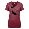 Next Level Apparel 1540 - Ladies' Ideal V-Neck Thumbnail