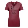Next Level Apparel 1540 - Ladies' Ideal V-Neck Thumbnail