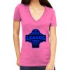 Tultex 214 - Ladies' Slim Fit Fine Jersey V-Neck Thumbnail