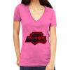 Tultex 214 - Ladies' Slim Fit Fine Jersey V-Neck Thumbnail