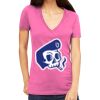 Tultex 214 - Ladies' Slim Fit Fine Jersey V-Neck Thumbnail