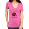 Tultex 214 - Ladies' Slim Fit Fine Jersey V-Neck Thumbnail