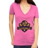 Tultex 214 - Ladies' Slim Fit Fine Jersey V-Neck Thumbnail