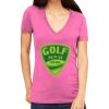 Tultex 214 - Ladies' Slim Fit Fine Jersey V-Neck Thumbnail