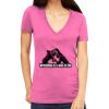 Tultex 214 - Ladies' Slim Fit Fine Jersey V-Neck Thumbnail