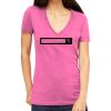 Tultex 214 - Ladies' Slim Fit Fine Jersey V-Neck Thumbnail