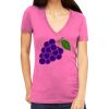Tultex 214 - Ladies' Slim Fit Fine Jersey V-Neck Thumbnail