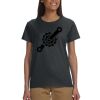 Gildan 100% Cotton Ladies T-Shirt Thumbnail